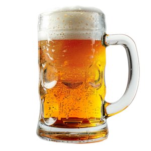 Beer Logo, Frothing at the top